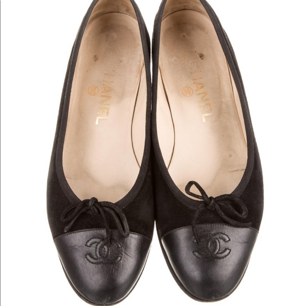 Chanel Cap-Toe Flats
